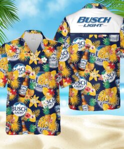 3D Litmus-Busch Light Bud Unisex Hawaiian Shirt Gift For Father Vacation