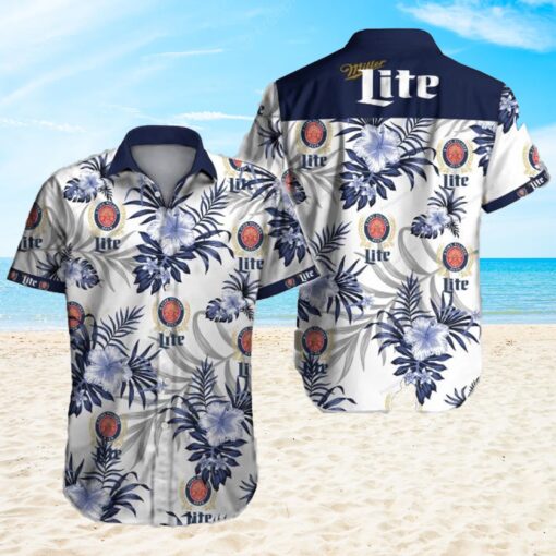 Beer Miller Lite Unisex Hawaiian Shirt Short-Sleeve