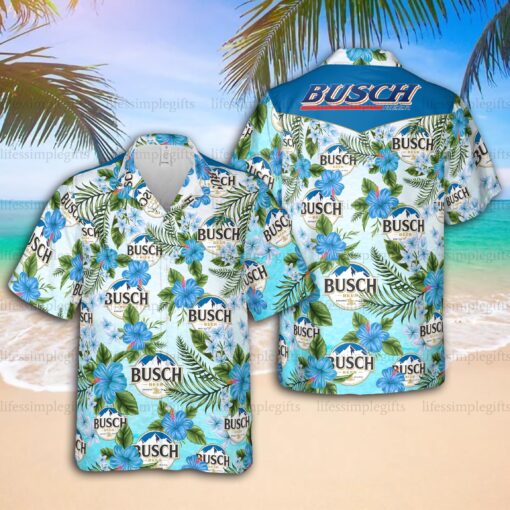 Busch Beer Unisex Hawaiian Shirt Funny Party