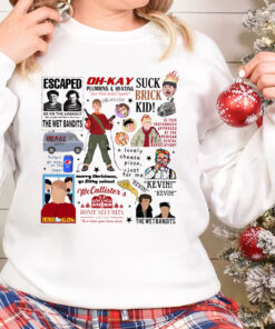 Kevin Home Alone Movie Sweatshirt, Christmas Movie Sweater Hoodie