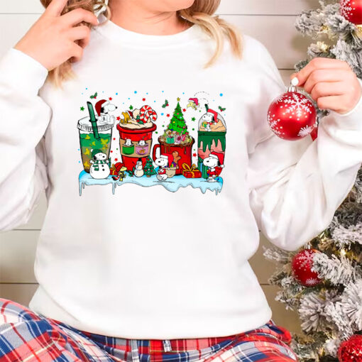 Snoopy Coffee Christmas Sweatshirt