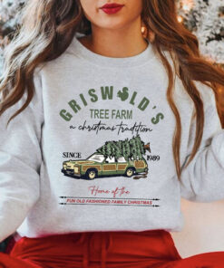 Griswold’s Christmas Tree Farm Sweatshirt, Christmas Vacation Sweater, Christmas Gift