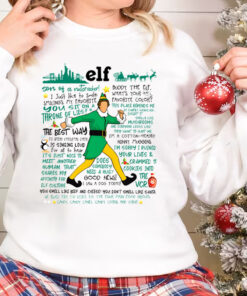 Christmas Elf Sweatshirt, Elf Buddy Shirt