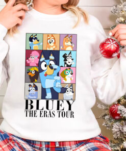 Bluey The Eras Tour Shirt