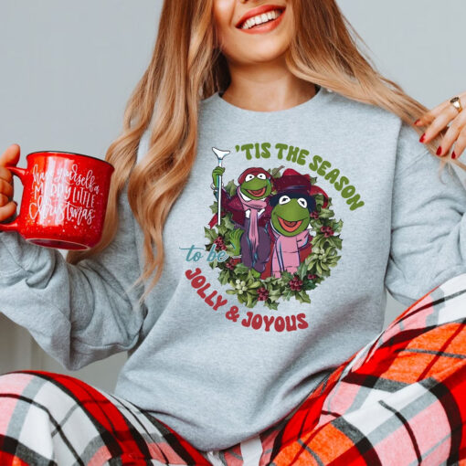 Muppet Christmas Carol Shirt, Christmas Carol Kermit Gonzo Animal Shirt, The Muppet Show Christmas Sweatshirt