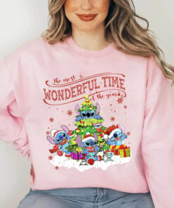 Stitch Christmas Sweatshirt, It’s The Most Wonderful Time Of The Year Shirt