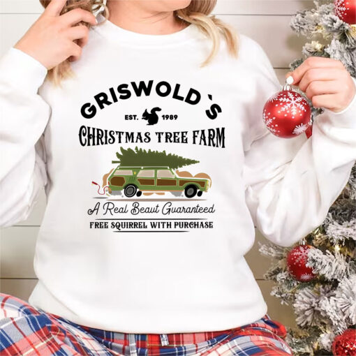 Griswold’s Christmas Tree Farm Sweatshirt, Christmas Vacation Sweater