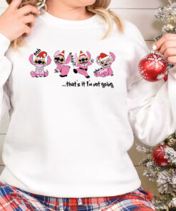 Pink Stitch Christmas Sweatshirt
