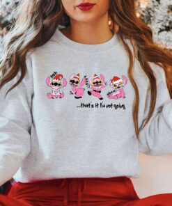 Pink Stitch Christmas Sweatshirt