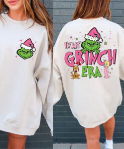 In My Grinch Era Sweatshirt, Merry GrinchMas Sweatshirt