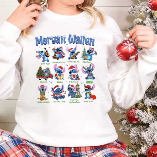 Stitch Morgan Wallen Christmas Sweatshirt