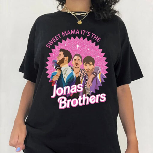 Jonas Brothers Shirt, Jonas Five Albums One Night Tour Shirt, Sweet Mama It’s The Jonas Brothers