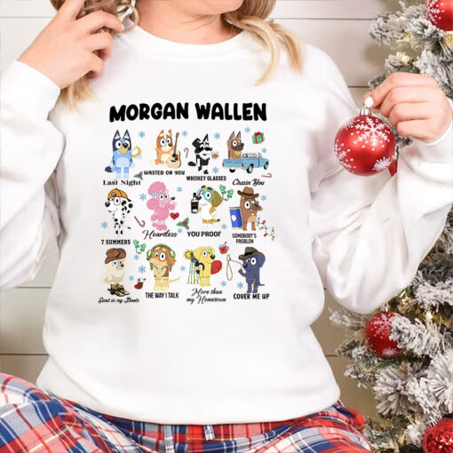 Bluey Morgan Wallen Sweatshirt
