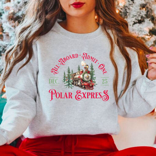 Polar Express  Christmas Movie Sweatshirt