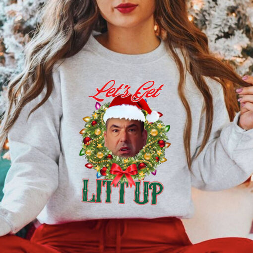 Louis Let’s Get Litt Up Sweatshirt, Funny Louis Litt Shirt, Suits TV Series Shirt, Christmas Movie Sweatshirt