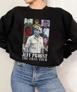 Vintage Jeff Probst The Eras Tour Sweatshirt, Jeff Probst Presenter Homage Shirt, Television Presenter Tee, TV Producer Shirt