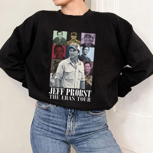 Vintage Jeff Probst The Eras Tour Sweatshirt, Jeff Probst Presenter Homage Shirt, Television Presenter Tee, TV Producer Shirt