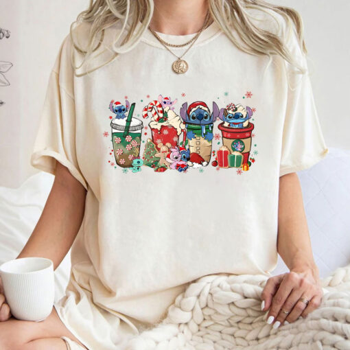 Stitch Christmas Coffee Sweatshirt