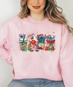 Stitch Christmas Coffee Sweatshirt