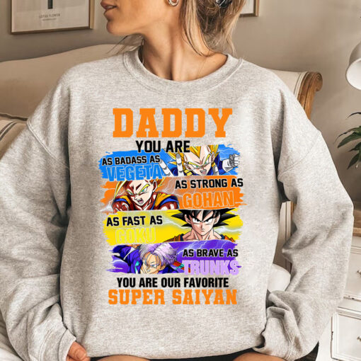 Daddy Dragonball Shirt for Fathers