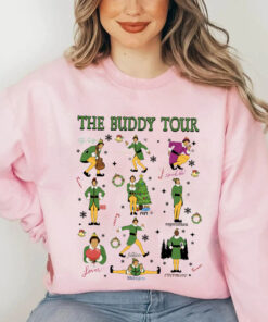 The Buddy Elf Christmas Shirt, Elf Tour Shirt