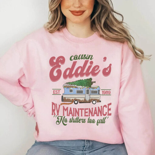 Cousin Eddie’s Maintenance RV Sweatshirt, Christmas Vacation Sweater