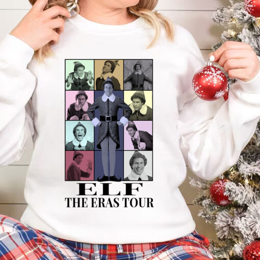 Elf The Eras Tour Sweatshirt, Buddy The Elf Shirt