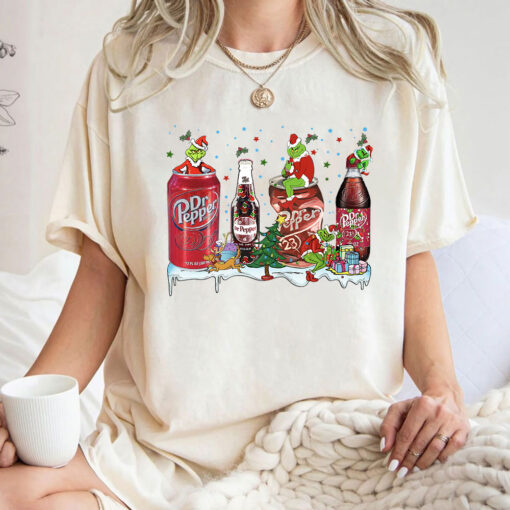 Grinch Dr Pepper Sweatshirt, Grinch Christmas Shirt