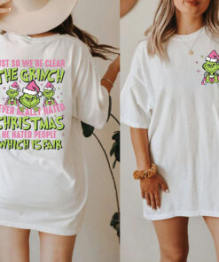 The Grinch Christmas Shirt, The Grinch Never Really Hate Christmas Sweatshirt