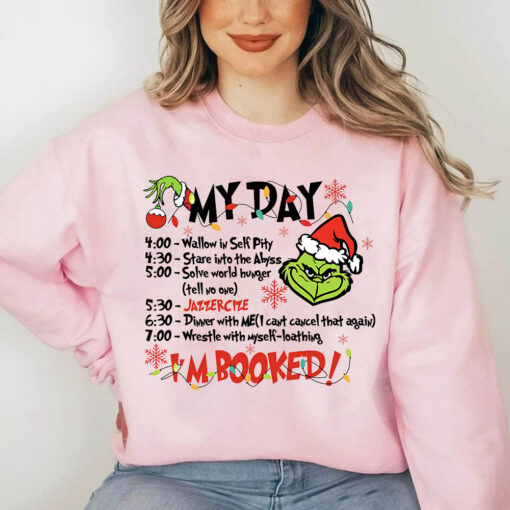 Grinch My Day Sweatshirt, Grinch Christmas Sweater
