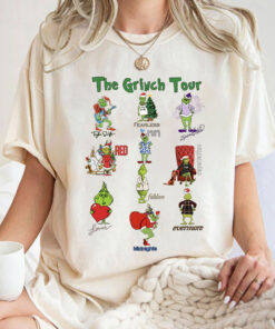 The Grinch Tour Shirt, Grinch Christmas Sweatshirt