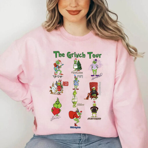 The Grinch Tour Shirt, Grinch Christmas Sweatshirt