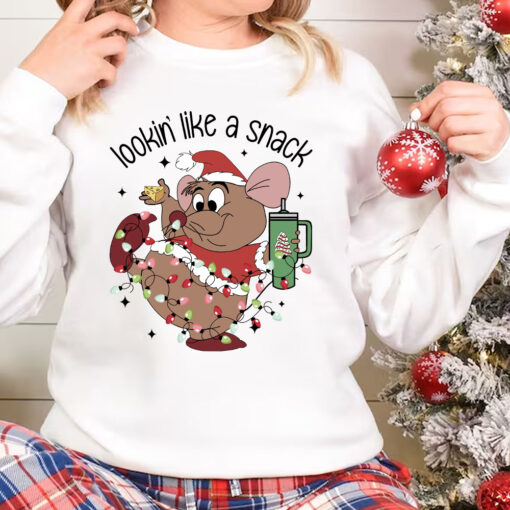 Gus Gus Christmas Shirt, Lookin’ Like A Snack Sweatshirt