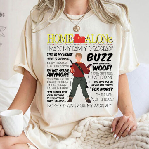Kevin Home Alone Movie Sweatshirt, Christmas Movie Sweater