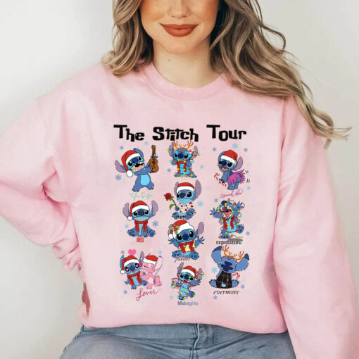 Stitch Christmas Shirt, The Stitch Tour Shirt