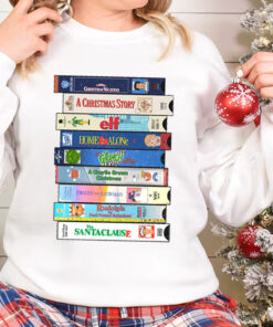 Christmas Movies Sweatshirt, VHS Christmas Sweater