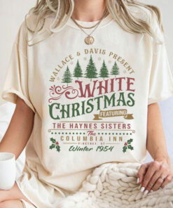 Sisters Sisters White Christmas Sweatshirt, Haynes Sisters Two Sisters White Christmas Movie 1954 Sweatshirt