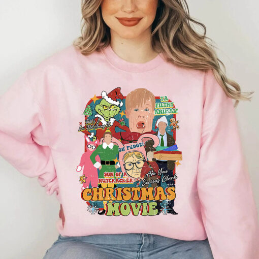 Christmas Movie Sweatshirt, Christmas Sweater