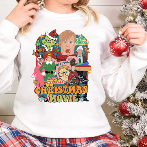 Christmas Movie Sweatshirt, Christmas Sweater