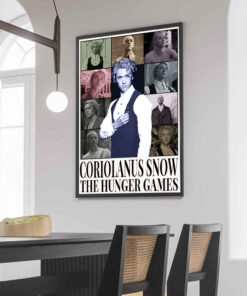 Coriolanus Snow Poster Canvas, The Hunger Games Poster