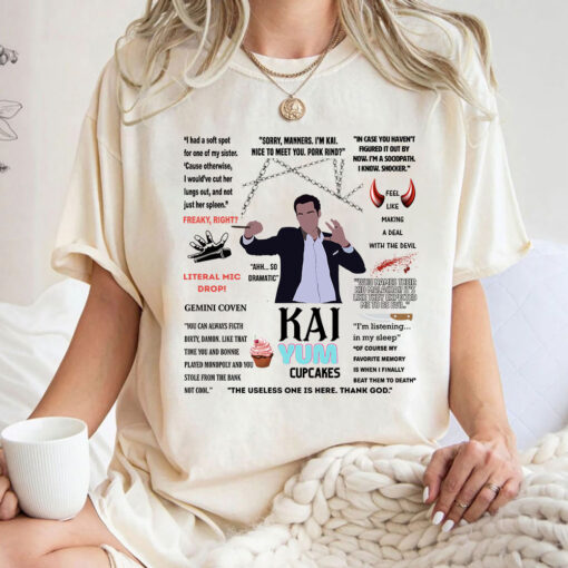 Kai Parker Shirt, The Vampire Diaries T-Shirt Sweatshirt Hoodie