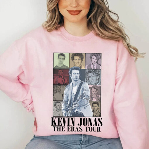 Kevin Jonas Shirt, Jonas Brothers Shirt, Jonas Five Albums One Night Tour Sweatshirt