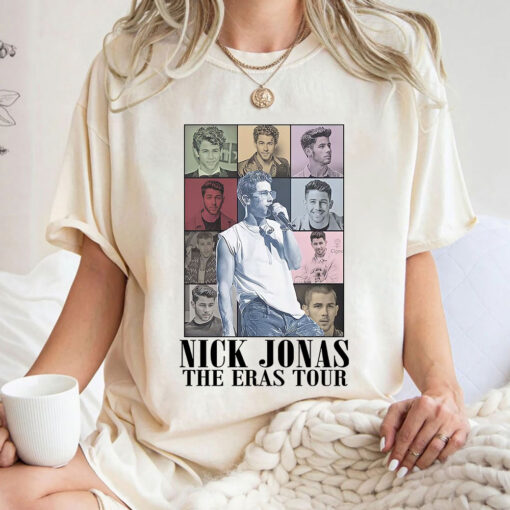 Nick Jonas Shirt, Jonas Brothers Shirt, Jonas Five Albums One Night Tour Sweatshirt