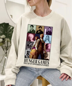 The Hunger Games T-Shirt Sweatshirt Hoodie, Coriolanus Snow And Lucy Gray Shirt
