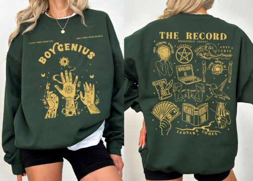Boygenius Indie Rock Music 2 SIDED Shirt, Boygenius Band Tour Sweatshirt , Tour 2023 shirt