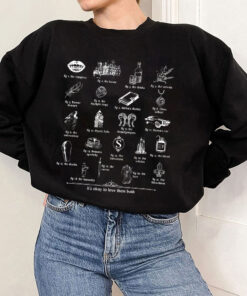 The Vampire Diaries T-Shirt Sweatshirt Hoodie, Vampire Diaries Symbols Shirt