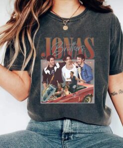 Jonas Brothers Bootleg Shirt, Jonas Five Albums One Night Tour Sweatshirt