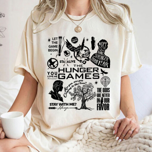 The Hunger Games Shirt Sweatshirt Hoodie, Fan gift