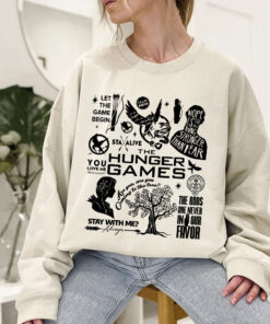 The Hunger Games Shirt Sweatshirt Hoodie, Fan gift