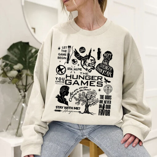 The Hunger Games Shirt Sweatshirt Hoodie, Fan gift